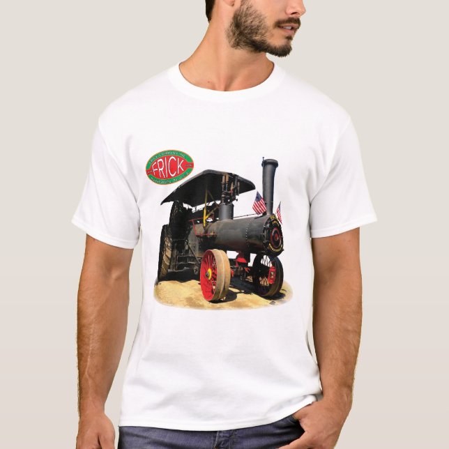 Camisa del motor de la granja de vapor de la antig (Anverso)