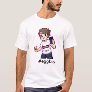 Camisa del muchacho del huevo
