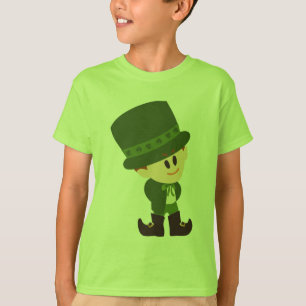Camisa del muchacho del Leprechaun