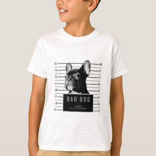 Camisa del Mugshot del bulldog francés