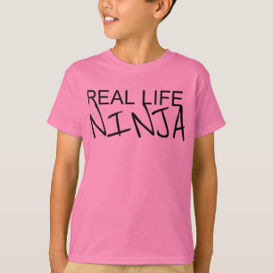 Camisa del naranja de Ninja de la vida real de los