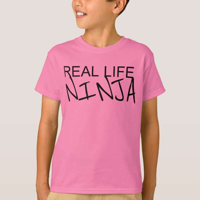 Camisa del naranja de Ninja de la vida real de los (Anverso)
