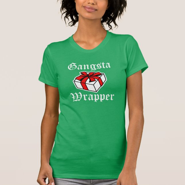 Camisa del navidad de las mujeres divertidas de la (Anverso)