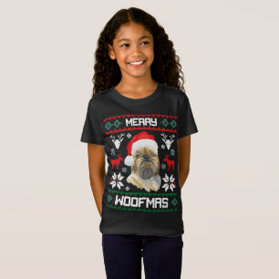 Camisa del navidad de Woofmas del perro de