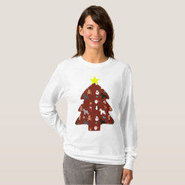 Camisa del navidad del Schnauzer