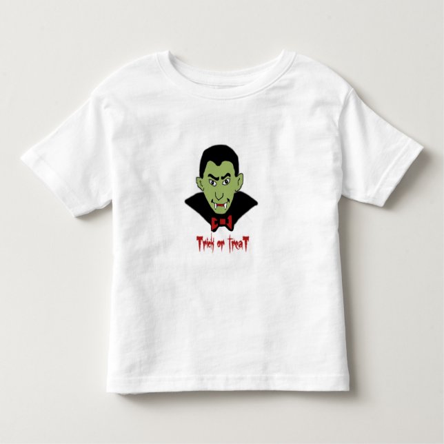 Camisa del niño de Halloween (Anverso)