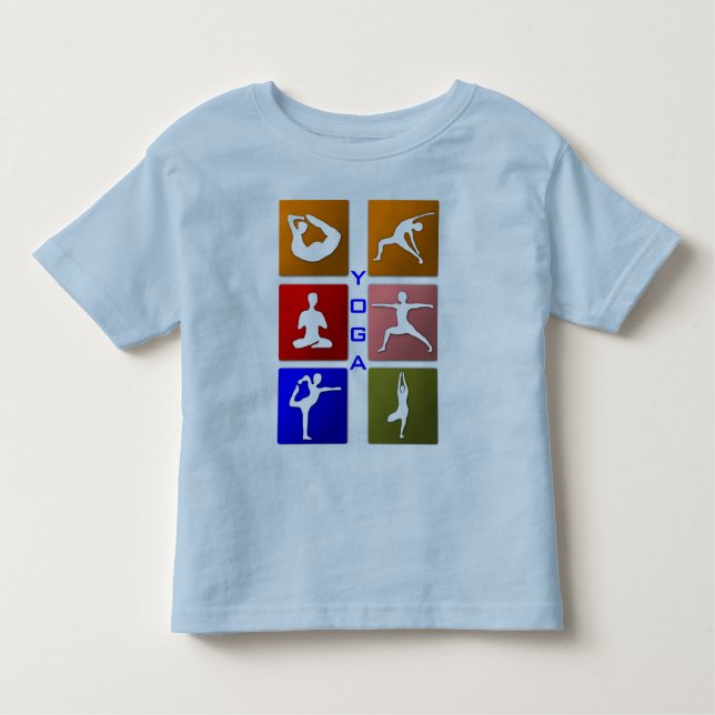 Camisa del niño de la yoga (Anverso)