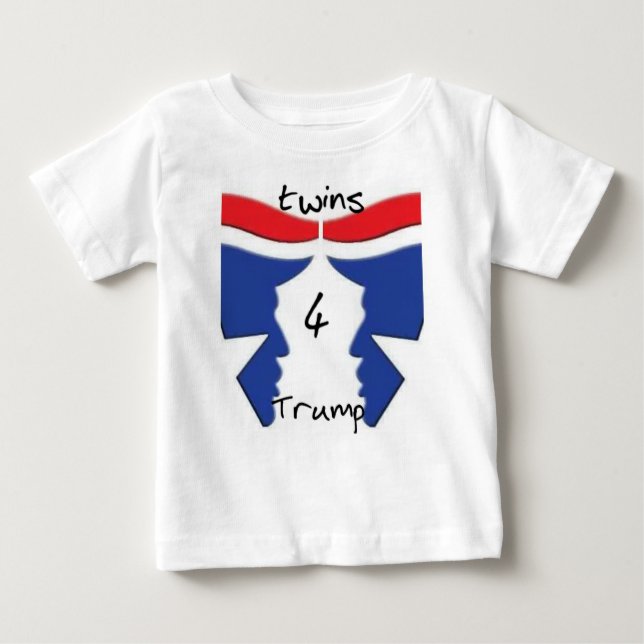 Camisa del niño de Twins4Trump (Anverso)