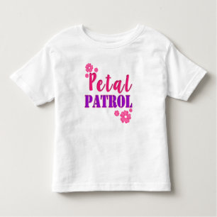 Camisa del niño del florista de la patrulla del
