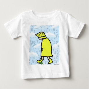 Camisa del niño del muchacho de día lluvioso