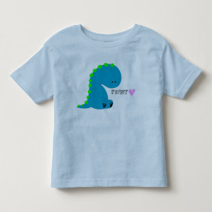 camisa del niño del rawr del dinosaurio