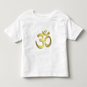 Camisa del niño del símbolo de la yoga de OM (Au