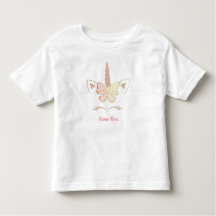 Camisa del niño del unicornio