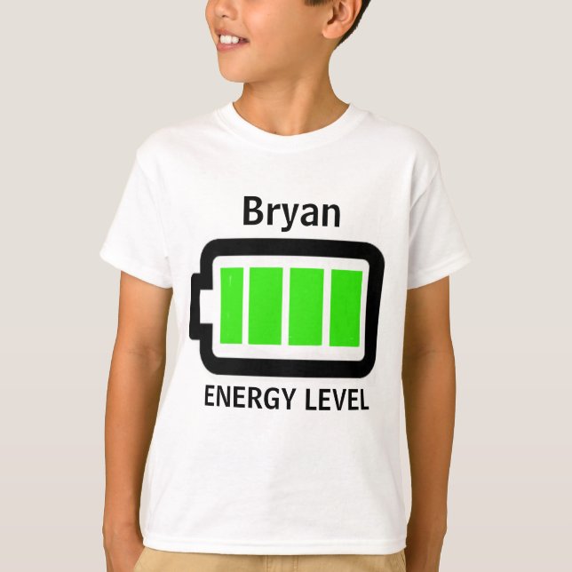 Camisa del nivel de energía (Anverso)