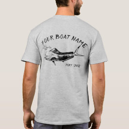 Camisa del nombre del barco de Mahi