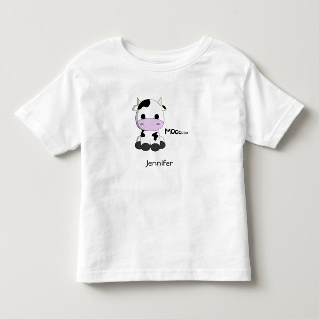 Camisa del nombre del niño del dibujo animado de (Anverso)