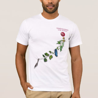 Camisa del noreste del personal de la fuente de la