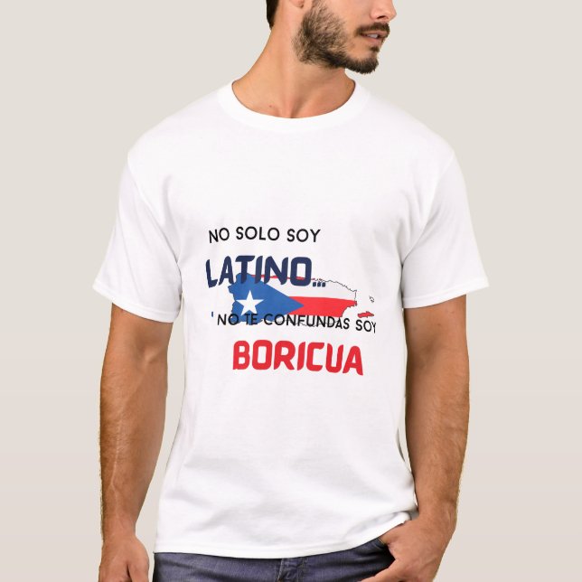 Camisa del Orgullo Puertorriqueño (Anverso)