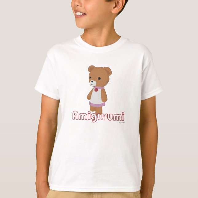 Camisa del oso de Amigurumi (Anverso)