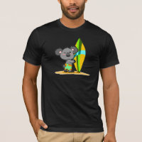 Camisa del oso de koala del tablero de resaca