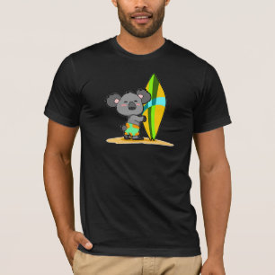 Camisa del oso de koala del tablero de resaca