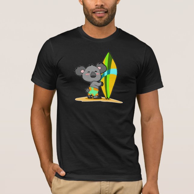 Camisa del oso de koala del tablero de resaca (Anverso)