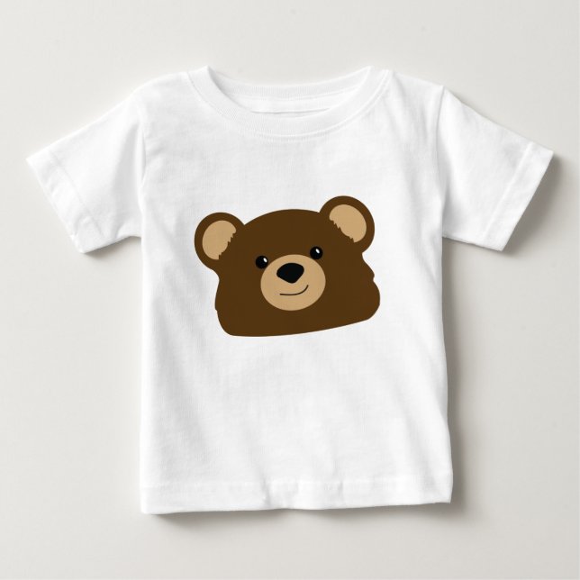 Camisa del oso de peluche para el bebé (Anverso)