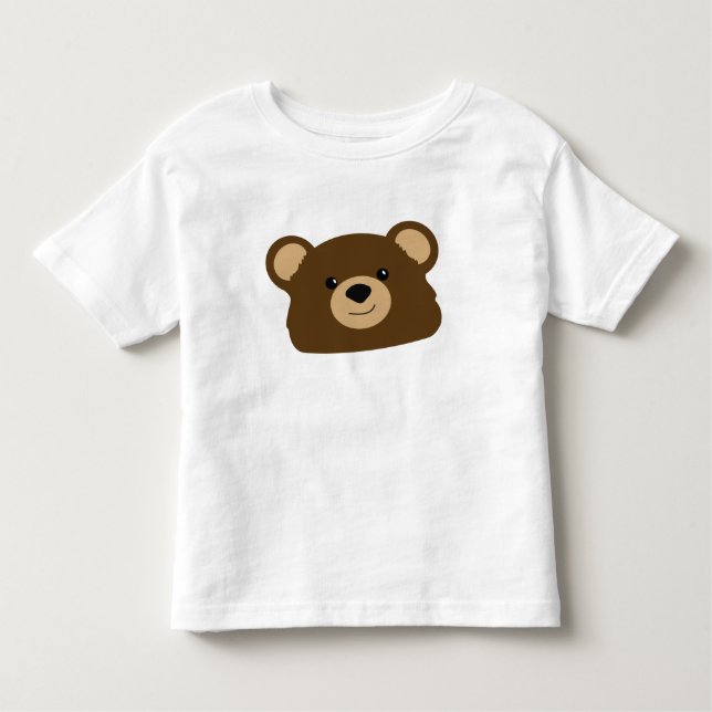 Camisa del oso de peluche para el niño (Anverso)