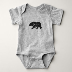 camisa del oso del bebé