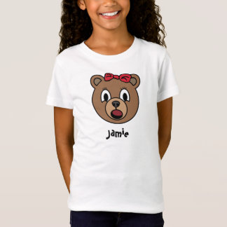 Camisa del oso del chica