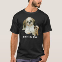 Camisa del papá de Shih Tzu