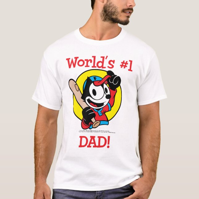 Camisa del papá del #1 del mundo de Felix (Anverso)