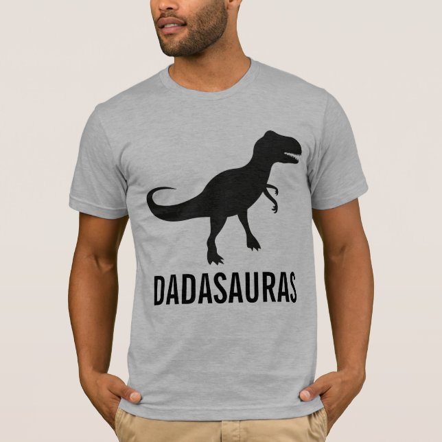Camisa del papá del dinosaurio de Dadasauras (Anverso)