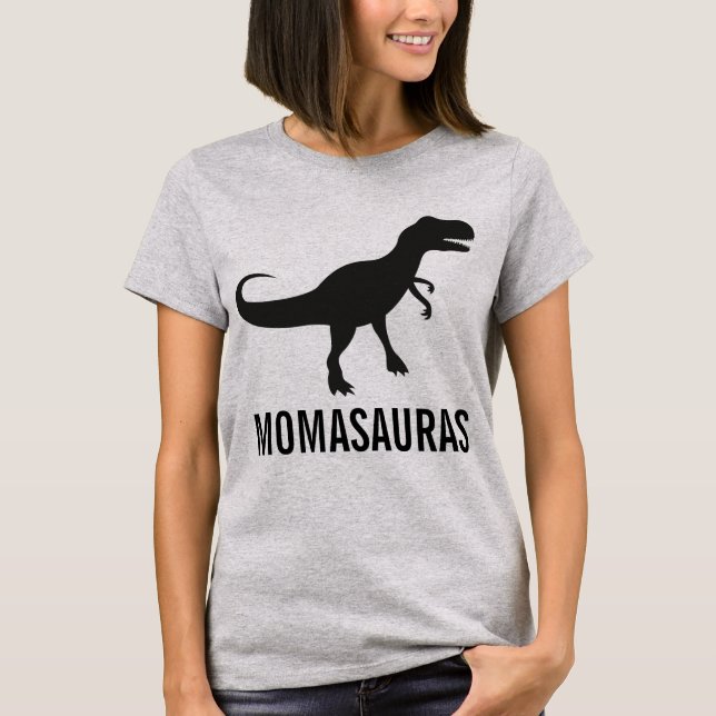 Camisa del papá del dinosaurio de Momasauras (Anverso)