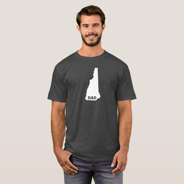 Camisa del papá del estado de New Hampshire (Anverso completo)