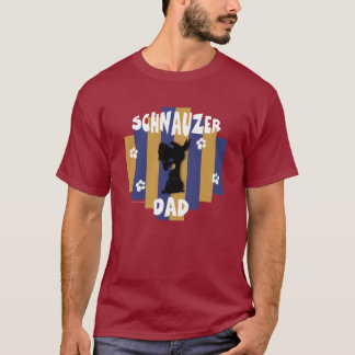 Camisa del papá del Schnauzer