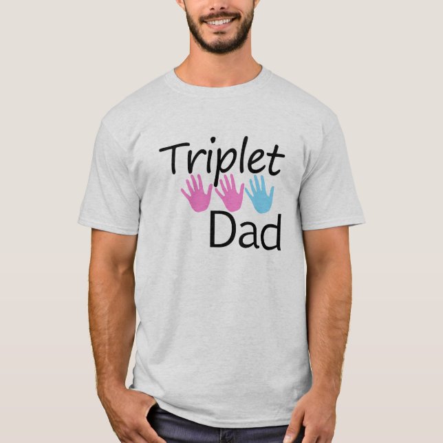 camisa del papá del trío (Anverso)