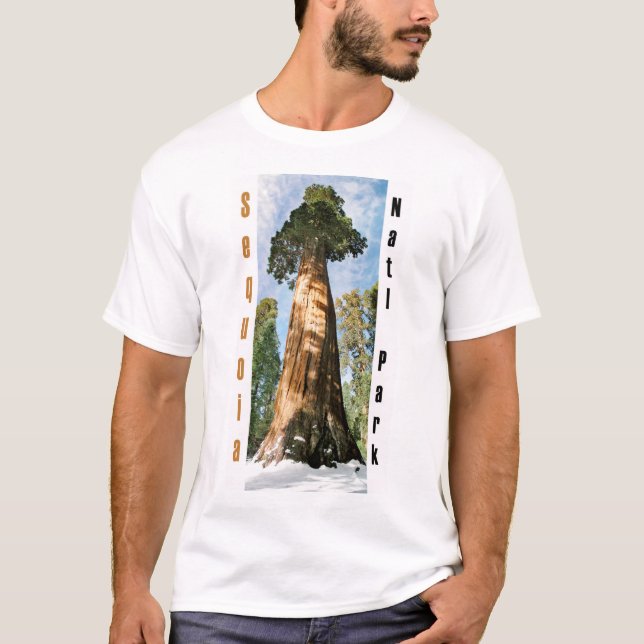 Camisa del parque nacional de secoya (Anverso)