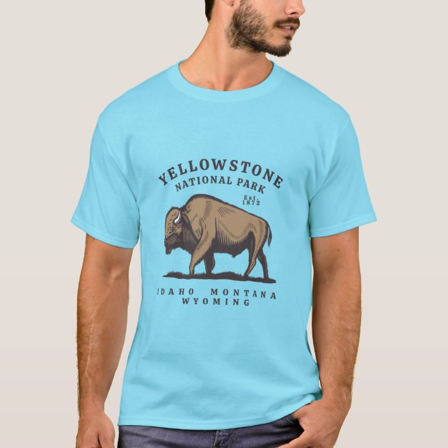 Camisa del Parque Nacional Yellowstone (Anverso)