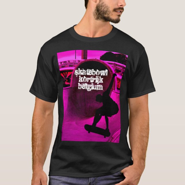 camisa del patinador, kortrijk Bélgica del (Anverso)