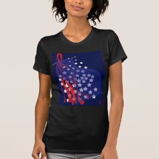 camisa del patriota de las señoras