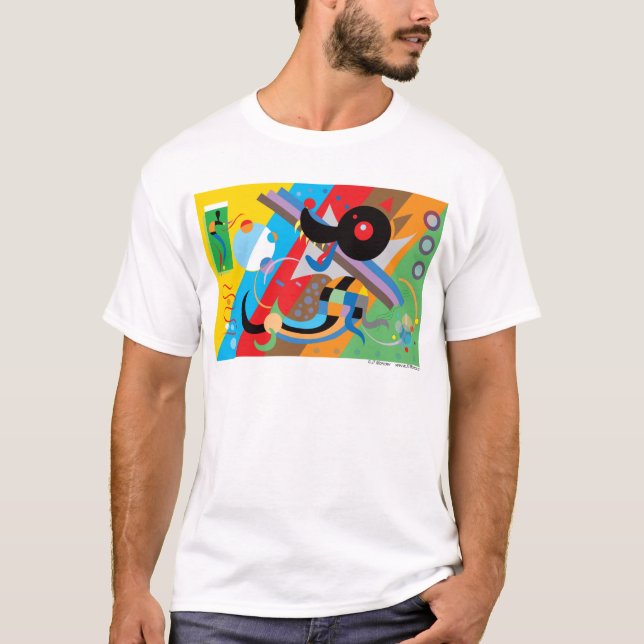 Camisa del perrito de Kandinsky (Anverso)