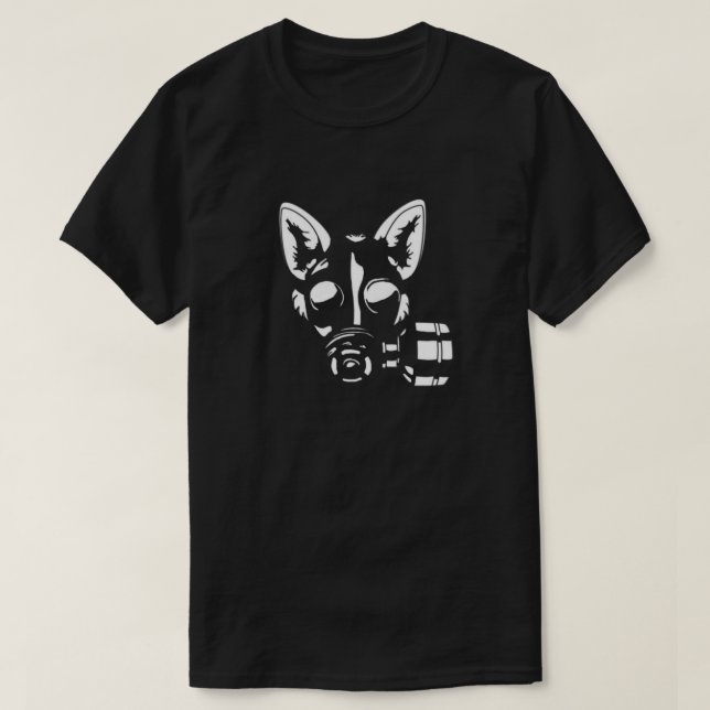 Camisa del perrito de los hombres (Diseño del anverso)