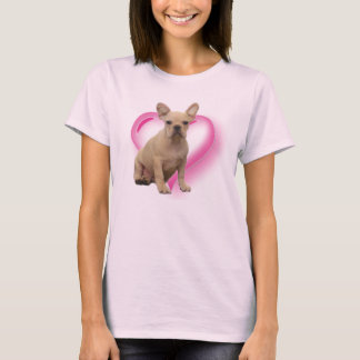 Camisa del perrito del bulldog francés