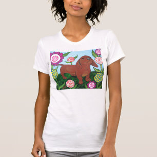 Camisa del perrito del Dachshund