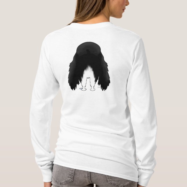 Camisa del perro de aguas de saltador (Reverso)