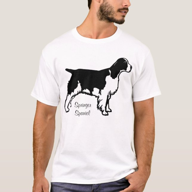 Camisa del perro de aguas de saltador (Anverso)