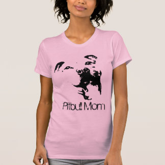Camisa del perro de la mamá de Pitbull