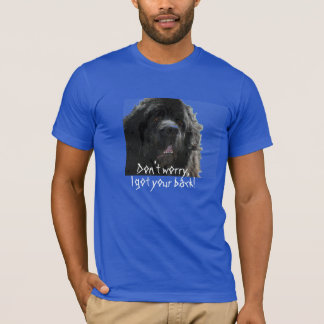 Camisa del perro de Terranova