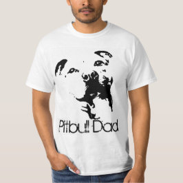 Camisa del perro del papá de Pitbull